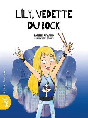 cover image of Lily, vedette du rock